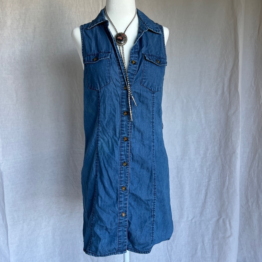 Denim dress